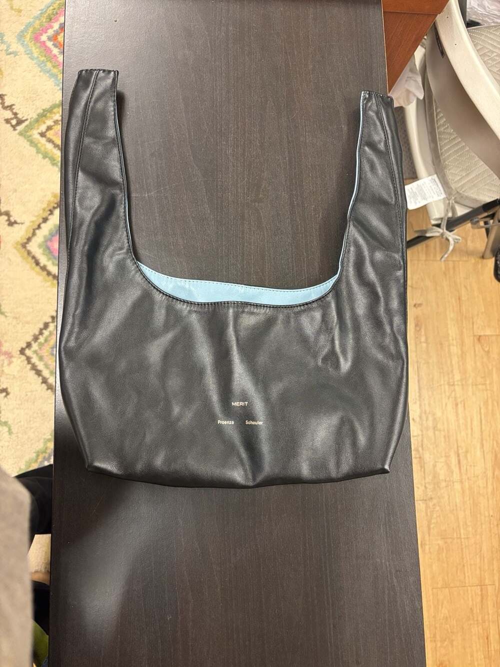Proenza Schouler Merit Reversible Leather Tote Handbag